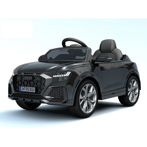 Продукт Акумулаторен джип  Audi RS Q8 12V с меки гуми и кожена седалка - 0 - BG Hlapeta